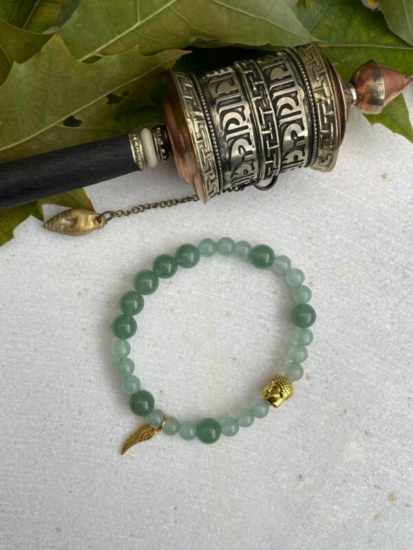 Groene aventurijn armband